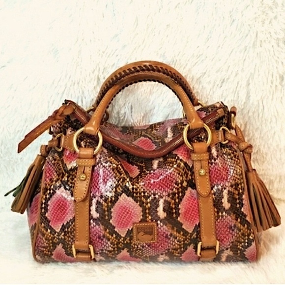 Dooney and Bourke Snake Skin clutch wristlet pouch bag, see MATCHING bag too! - Picture 2 of 8